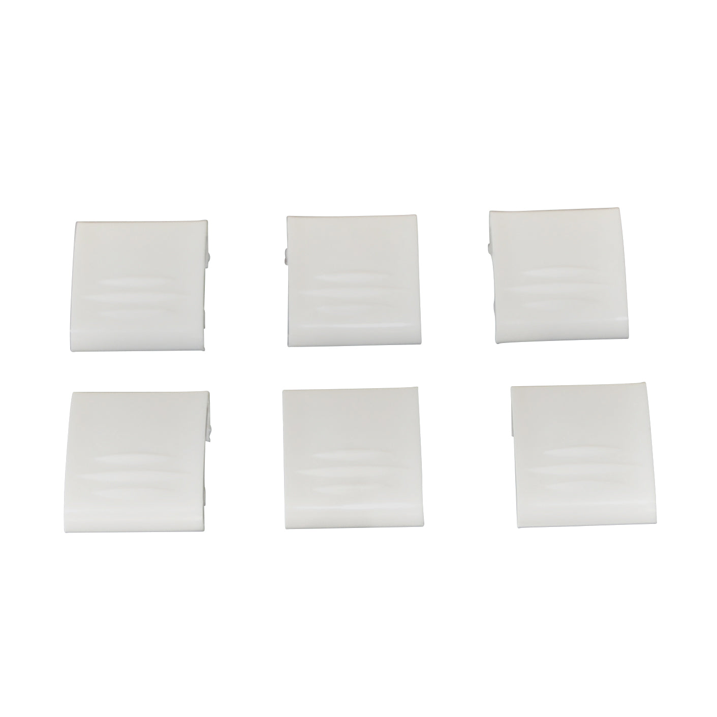Set of 6 clips for litter box Mira