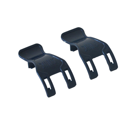 Set of 2 clips small blue (Bristol)