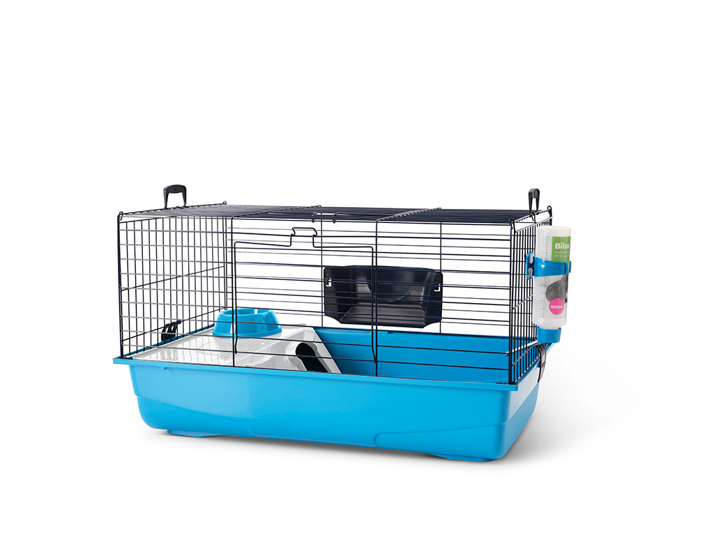 Set small animal cage large blue