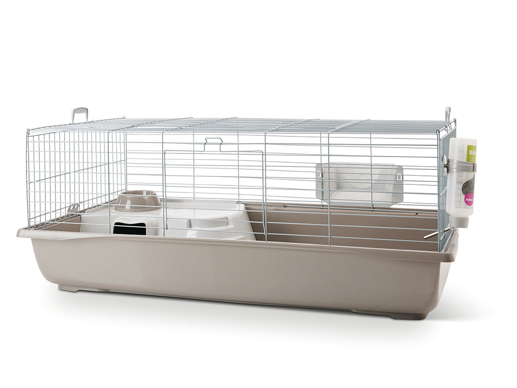 Set small animal cage large light grey