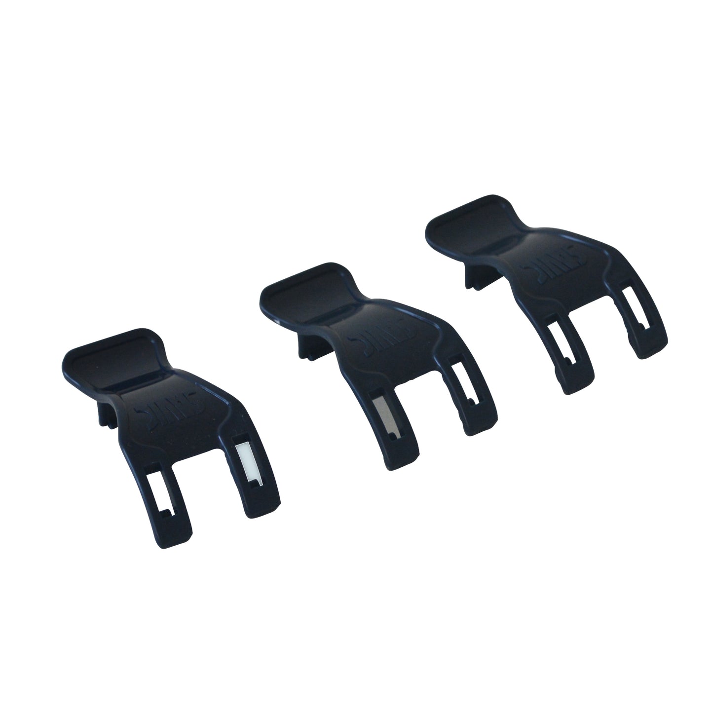 Set of 3 clips small black (Ambiente)